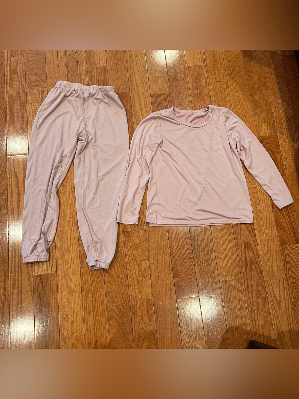 Girls Cozy Rozy Love Lightweight Pajamas Set Size Medium